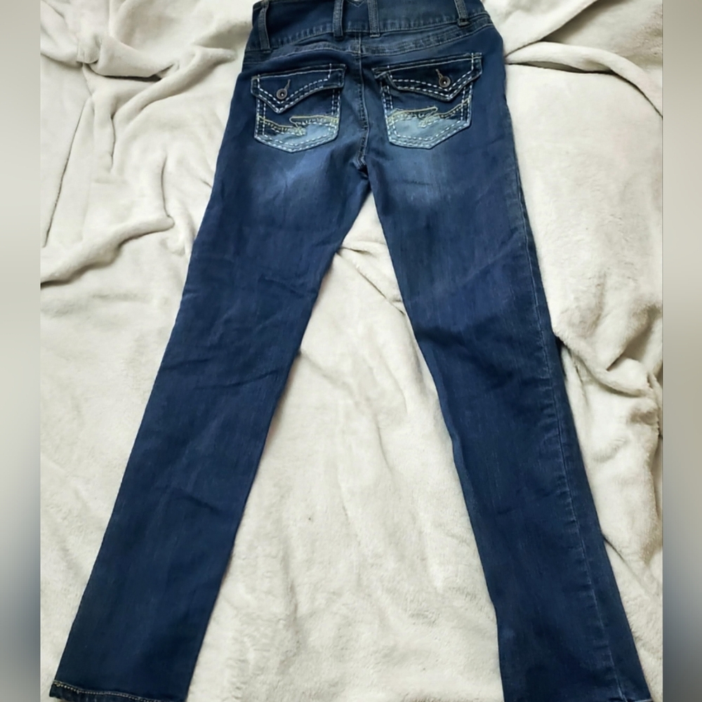 Women's Rewash Brand Curvy Fit Blue Jeans